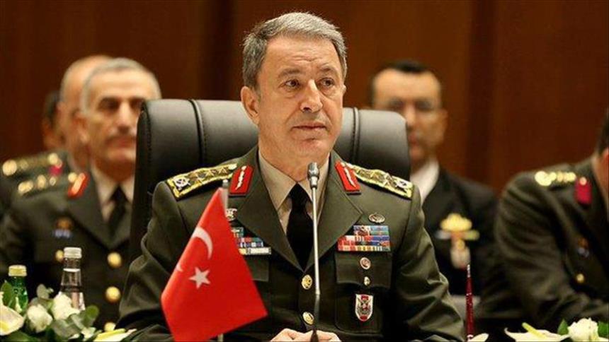 وزير الدفاع التركي: الدوريات المشتركة في منبج ستبدأ اليوم أو غداً 
