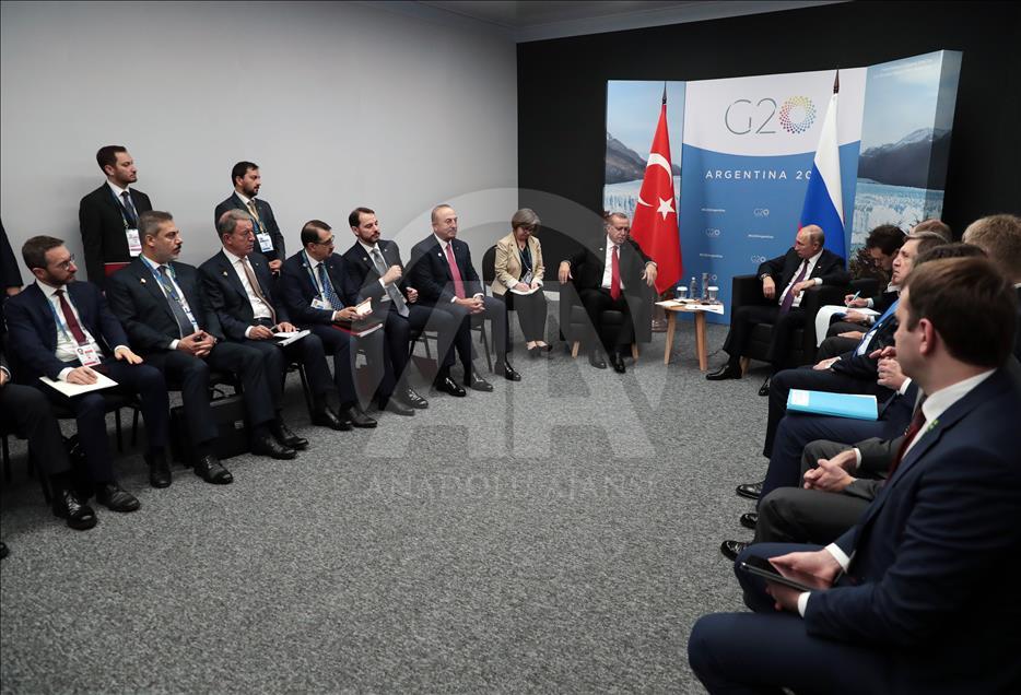 أردوغان لبوتين: هناك خطوات مختلفة يجب أن نتخذها في سوريا 