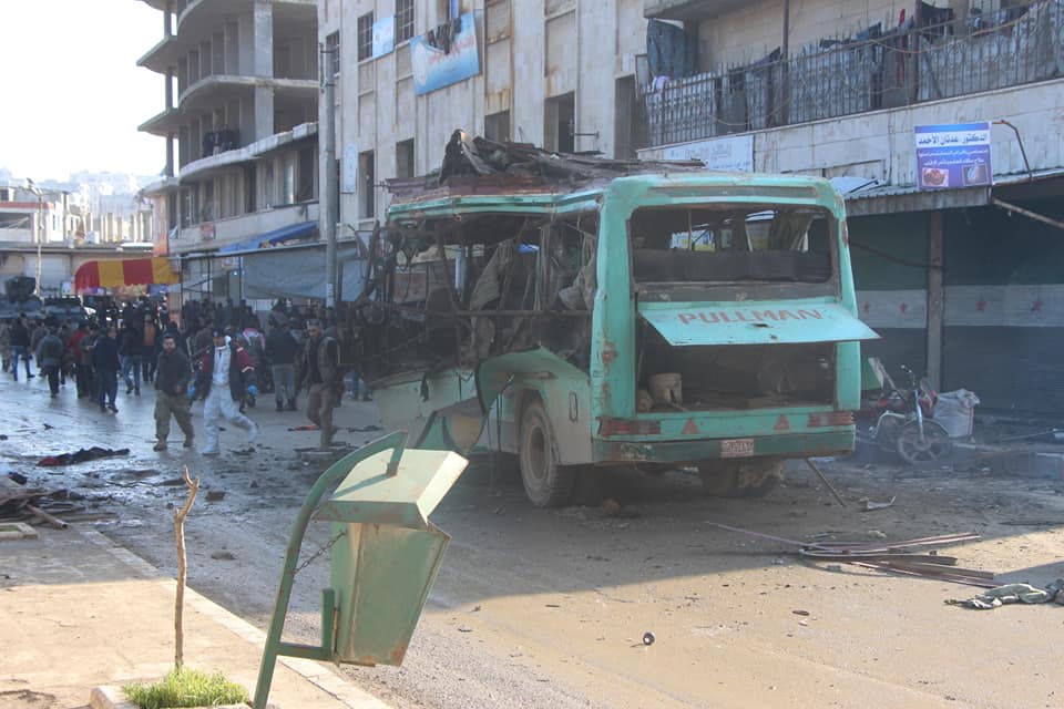 ضحايا مدنيون جراء تفجير استهدف 