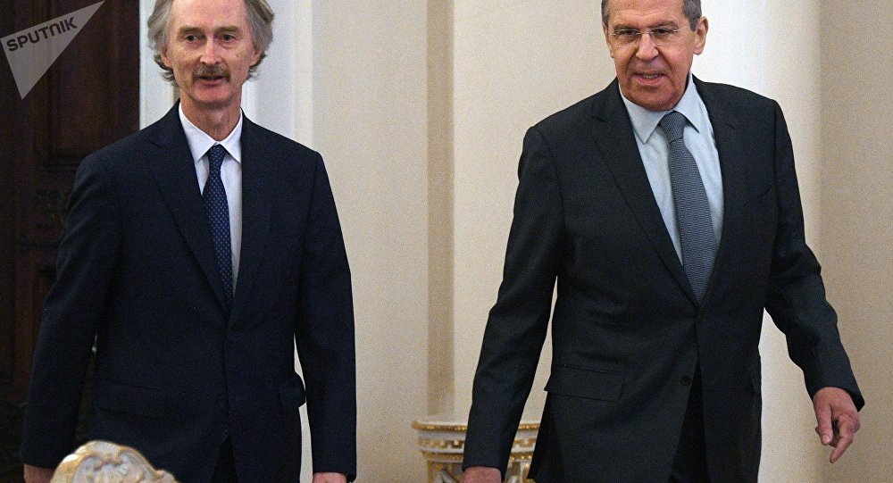 بيدرسون من موسكو: سنعمل مع روسيا سوياً لحل النزاع في سوريا