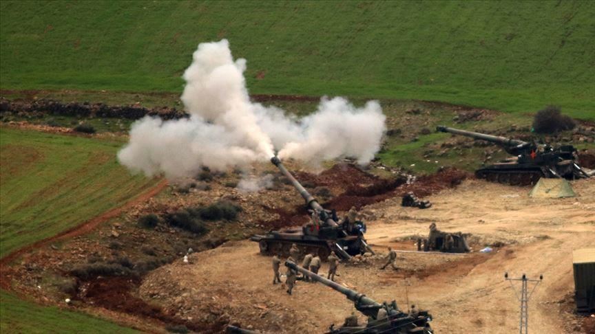 الجيش التركي يقصف مواقع الميلشيات الانفصالية في 