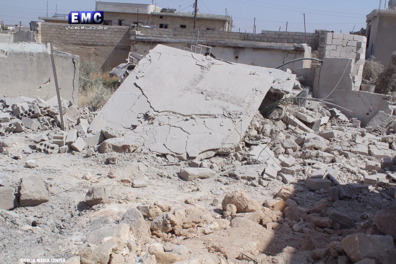 قصف لايهدأ على إدلب .. حصيلة ضحايا مرتفعة ليوم أمس الاثنين 