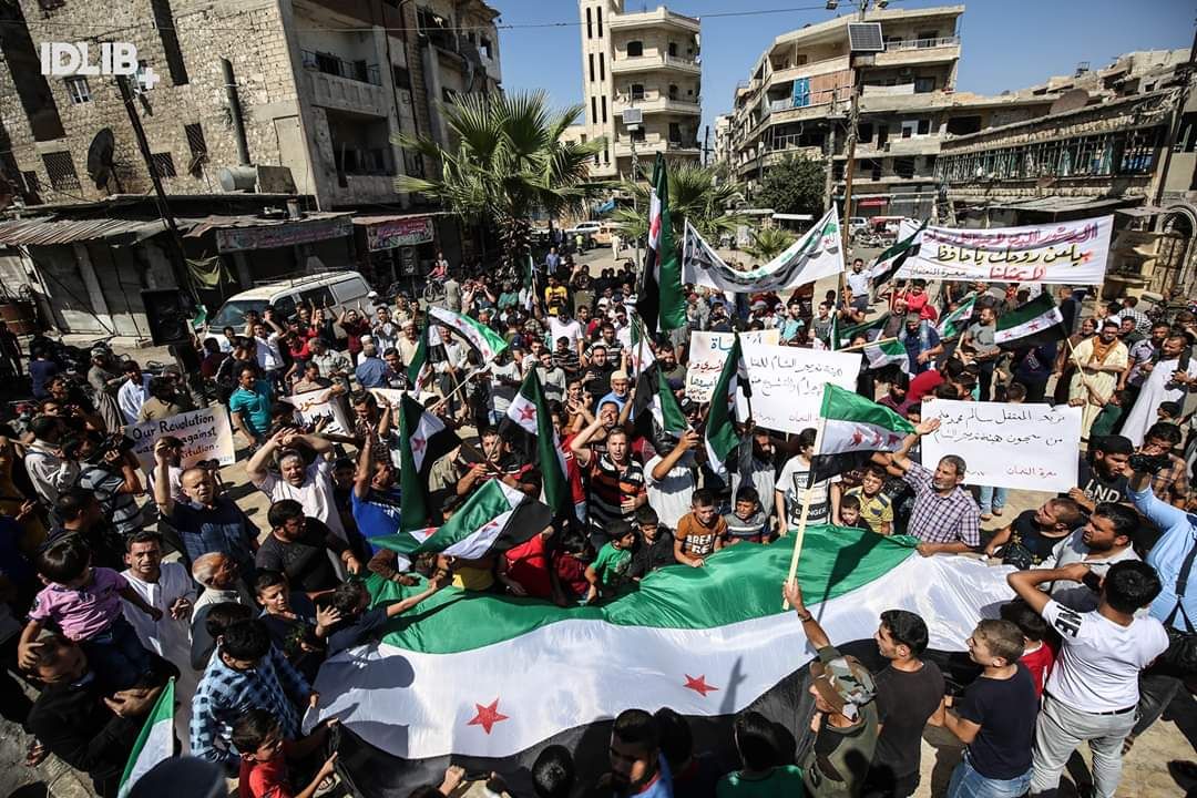 حصاد أخبار الجمعة - الشمال المحرر يتظاهر رفضاً للجنة الدستورية، وواشنطن تؤكد ضلوع نظام الأسد في هجوم كيماوي جديد بإدلب -(27-9-2019)