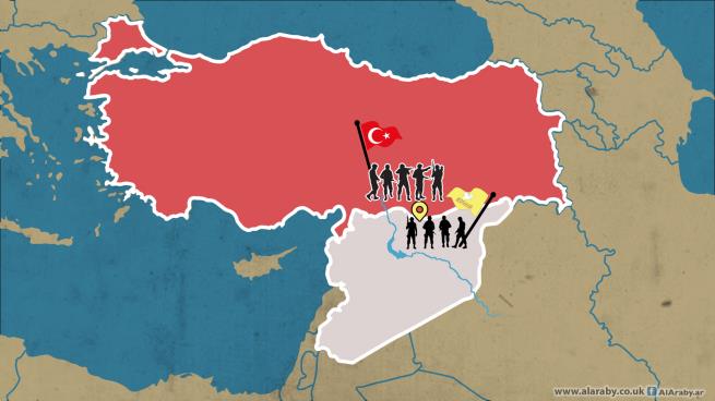 العملية التركية شرقي الفرات.. وحدودها