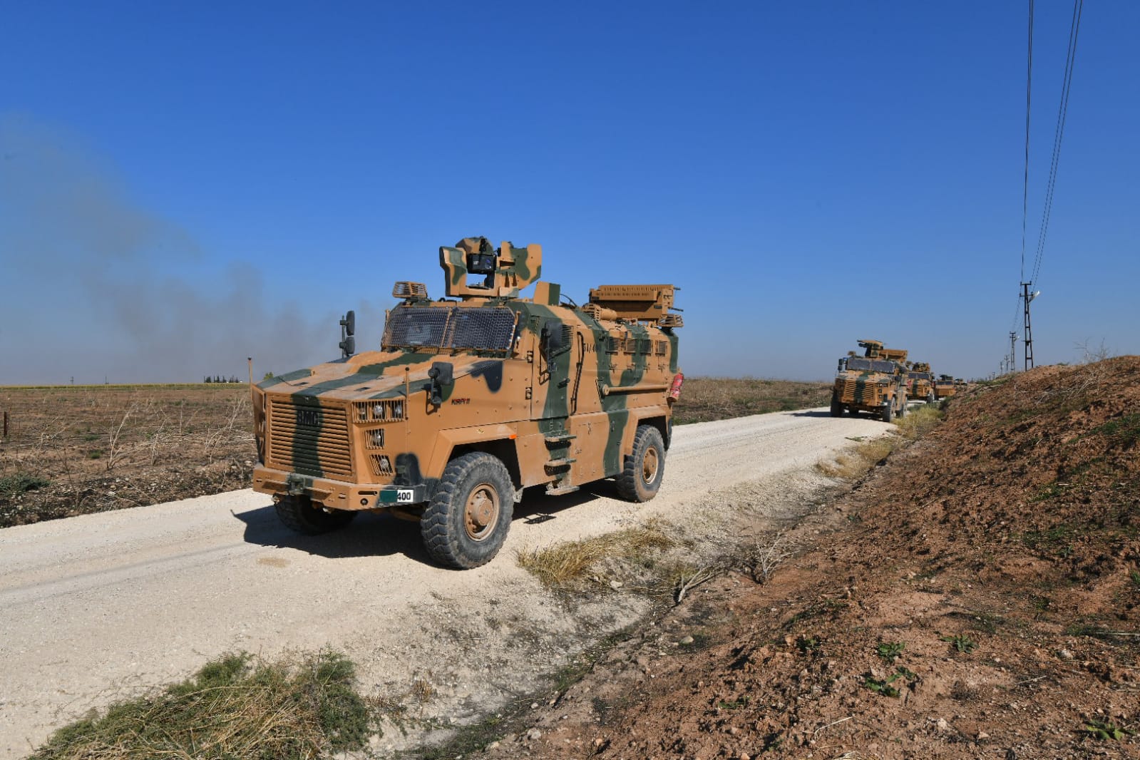 تسيير دورية (تركية-روسية) رابعة على الحدود السورية