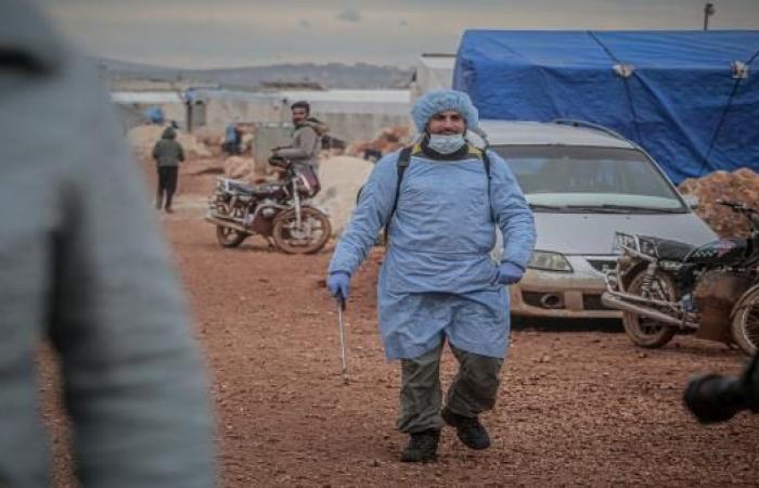 استعدادات في إدلب لمواجهة فيروس كورونا