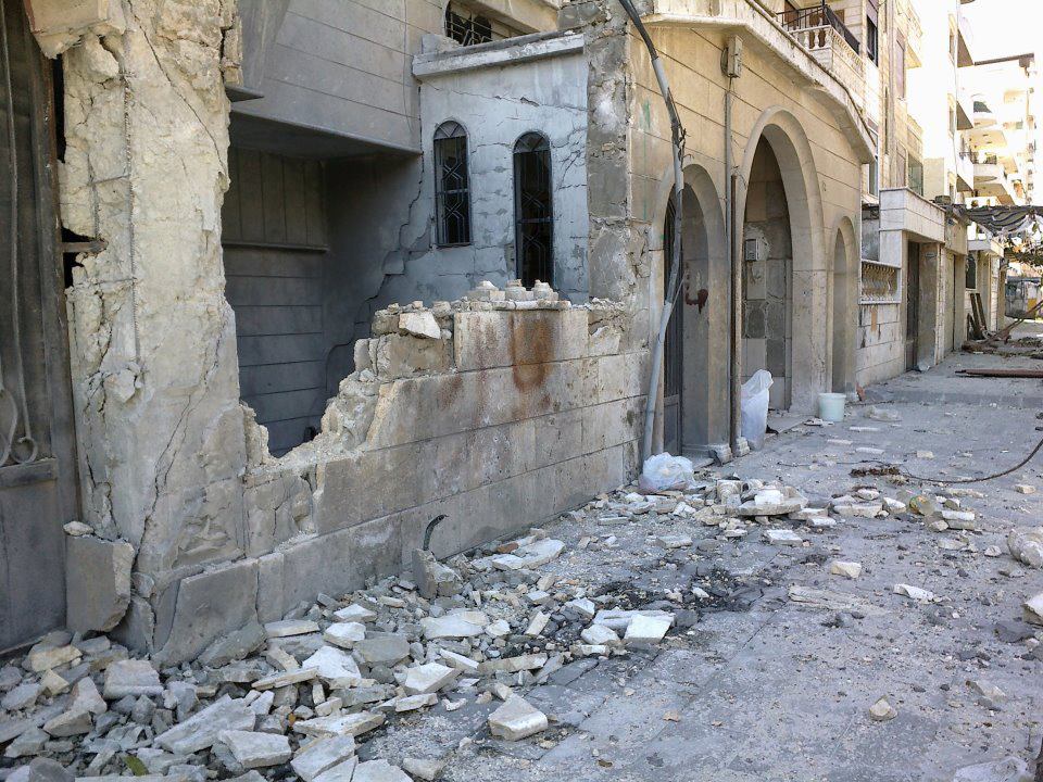 قصف باب الدريب والحميدية بسوريا يدخل يومه الـ24