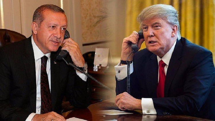 ترامب يتعهد بالتعاون مع تركيا في سوريا والعراق 