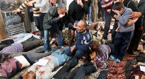 أخبار يوم الثلاثاء - قصف المخابز والمساجد يخلف عشرات الشهداء - 23-10-2012م