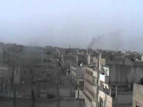 تجدد القصف على حمص وبلدات بحماة