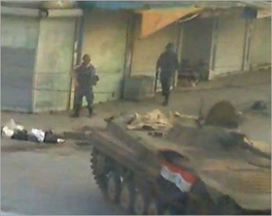 19 قتيلاً بسوريا وتواصل المظاهرات
