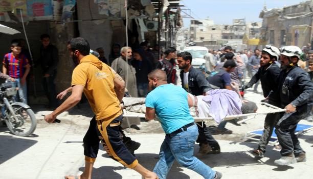 أكثر من 3200 برميل وصاروخ على حلب خلال شهر مايو