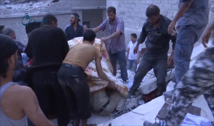 تقرير حقوقي: سوريا شهدت 45 مجزرة الشهر الماضي