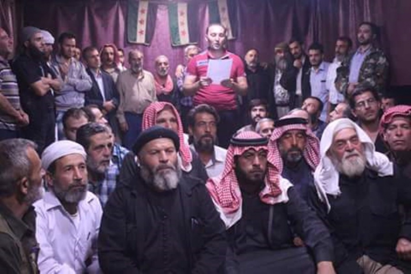 شاهد.. الفعاليات الثورية في الغوطة الشرقية توجه إنذاراً أخيراً للفصائل العسكرية