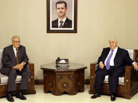 ممثل الإبراهيمي يلتقي سلطة سوريا ومعارضتها
