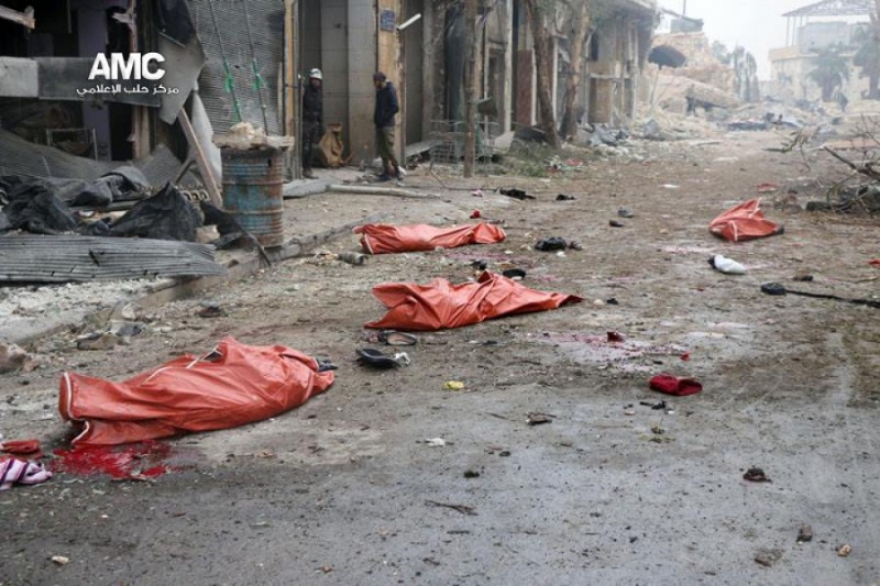 26 قتيلاً -تقبلهم الله في الشهداء- حصيلة ضحايا قصف الطيران الروسي الأسدي يوم أمس الخميس