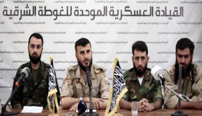 أخبار سوريا_ القيادة الموحدة في الغوطة الشرقية تلقي القبض على قيادات جيش الأمة في دوما، وانتخاب خالد خوجة رئيساً للائتلاف الوطني _ (4-1- 2015)