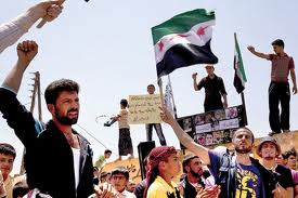 حلب تتسلم مشعل الثورة في جمعة «أبطال جامعة حلب»