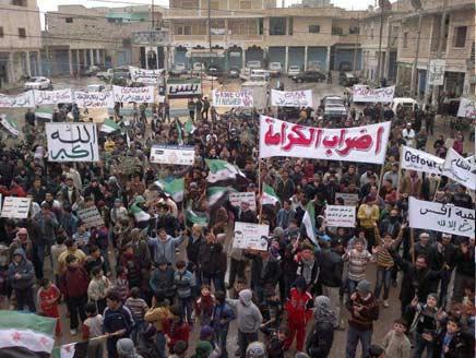 مقتل 19 شخصاً بسوريا وقصف عنيف على بابا عمرو بحمص لليوم الرابع