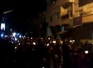 استمرار التظاهرات الليلية في المدن السورية 