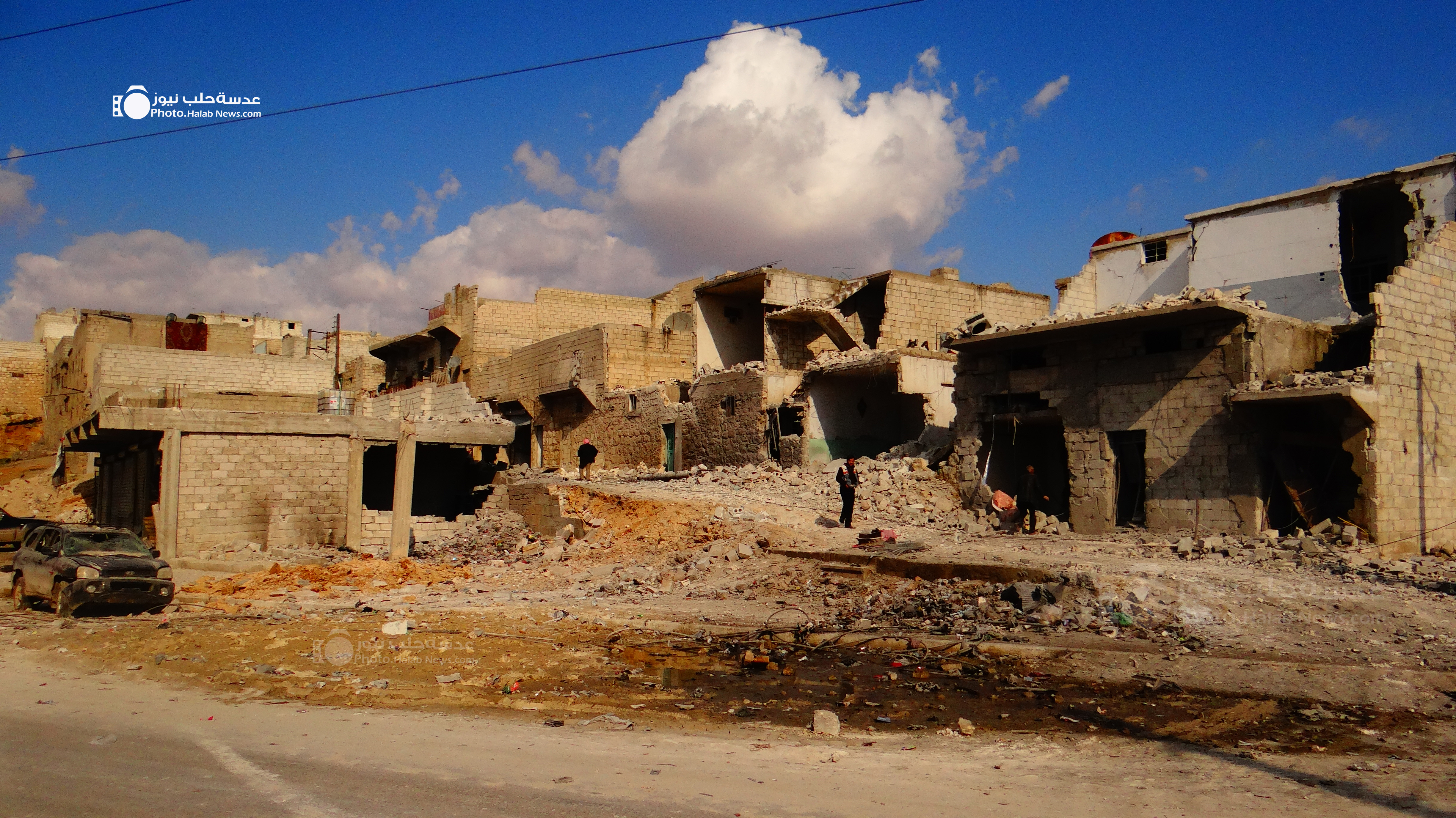 قصف عنيف على قرى ريف حلب الجنوبي والنظام يحاول التقدم 