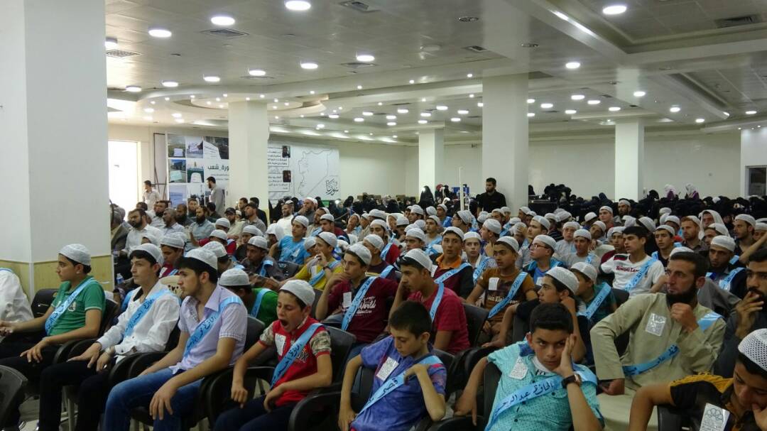 تكريم 300 حافظ وحافظة لكتاب الله في ريف إدلب