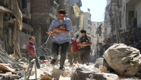 44 قتيلاً حصيلة ضحايا قصف الطيران الروسي الأسدي يوم أمس الخميس