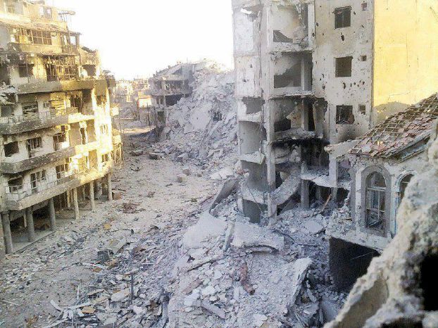 ثوّار حمص يتشبثون بالدفاع عمّا تبقى من 