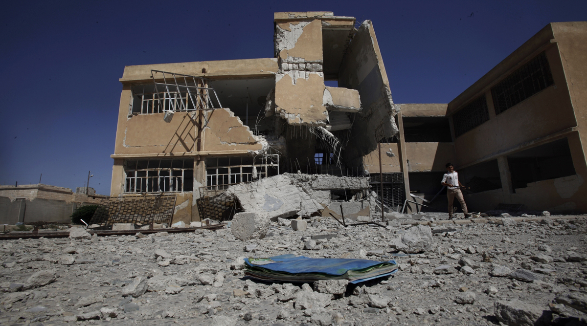 134 مدرسة مدمرة في إدلب وريفها خلال عام 2016