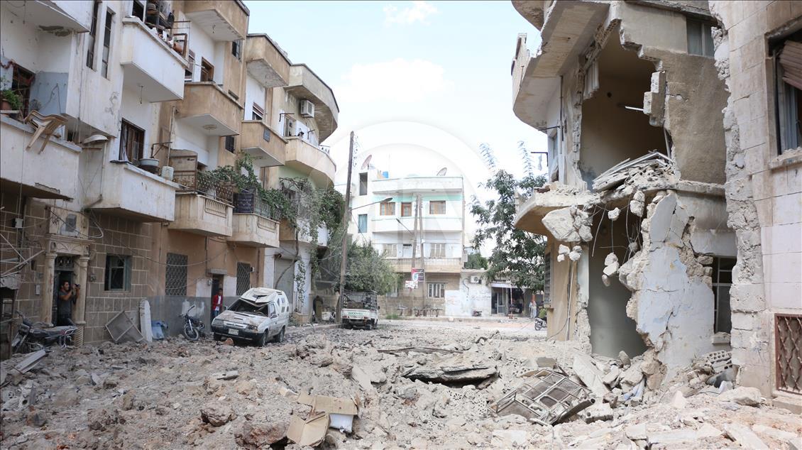 نشرة أخبار سوريا-أكثر من مئة غارة وعشرات القتلى في ريفي حلب وإدلب، والنظام ينتقم لهزيمته شرق دمشق بقصف الغوطة -(29-9-2017)