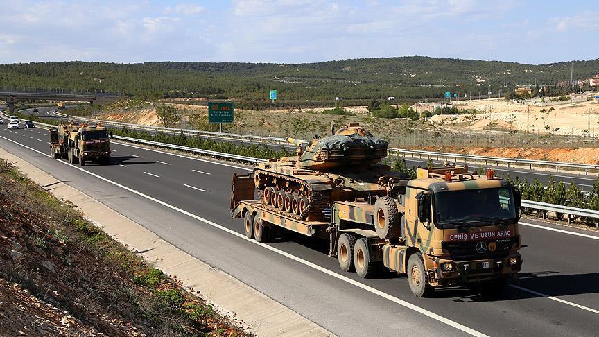 تعزيزات تركية شمال سورية دعماً لدرع الفرات